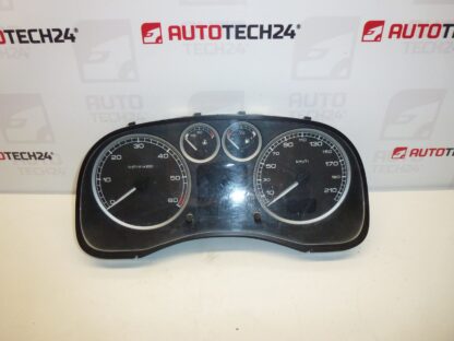 Compteur de vitesse Peugeot 307 168 mille km 9651299680 6104ZS