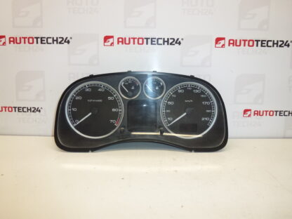 Compteur de vitesse Peugeot 307 kilométrage 182 mille km 9645768480 6103F7