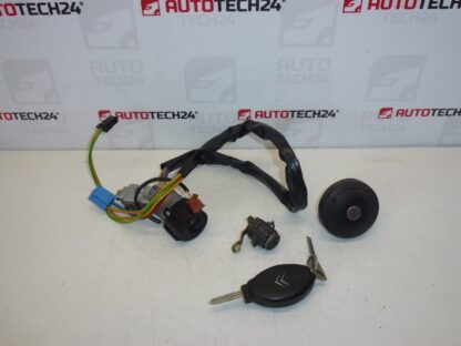 Kit serrure + une clé Citroën C5 01-07 4162Z0 4162CE