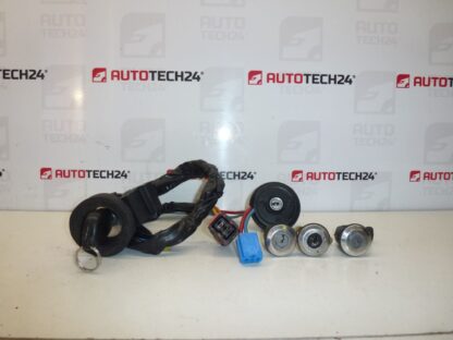 Kit serrure 1 clé Citroën Berlingo Peugeot Partner à 2002 4162AN 4162AP