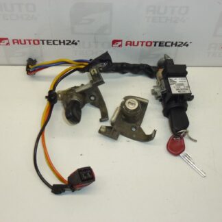 Kit serrure boitier allumage + 2 clés PEUGEOT 406 4162Y5 4162R7