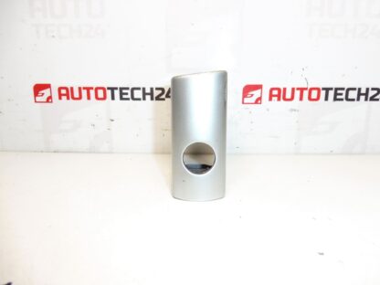 Cache serrure de porte avant droite Citroën Peugeot chromé 9119L8