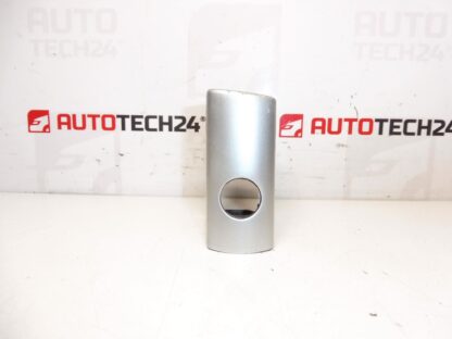 Cache serrure de porte avant gauche Citroën Peugeot chromé 9119L9